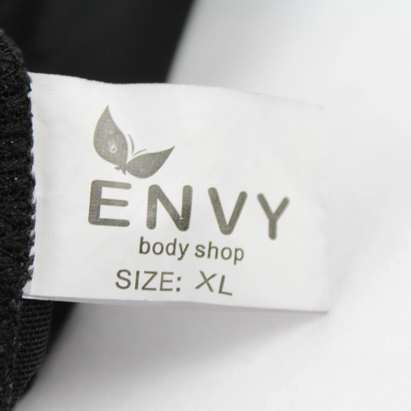 Envy Body Shop Black Sheer Body Shaper Women's Size XL