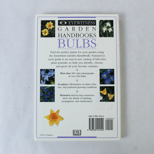 Bulbs Garden Handbooks Photographic Guide Deni Bown Rodney Leeds 1997 Paperback