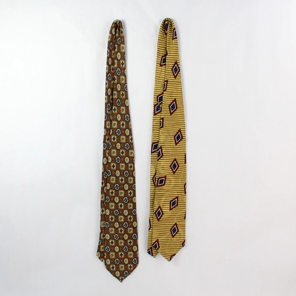 Lot of 3 Vintage Mallory & Church Neckties Business Formal Casual
