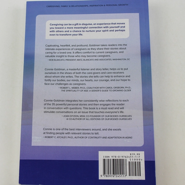 The Gifts of Care Giving by Connie Goldman 2018 Paperback Good Condition
