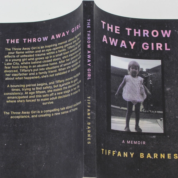 The Throw Away Girl by Tiffany Barnes 2023 Memoir Paperback in Good Condition