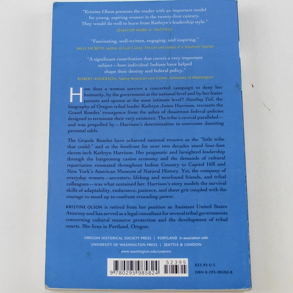Standing Tall by Kristine Olson 2005 Paperback Oregon Historical Society Press