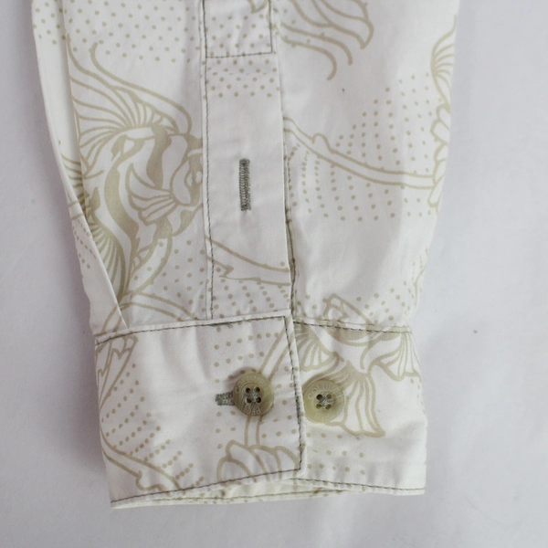 Columbia Sportswear PFG Beige Floral Easy Fastening Collar Women's Medium