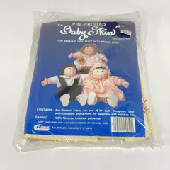 Raymar 6921903 Pre-Printed Baby Skin For Making One Soft Sculpture Doll Opened