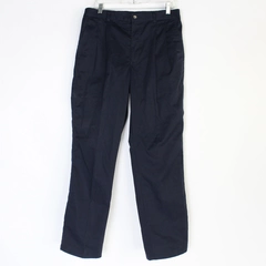 Puritan Brand Navy Blue Double Pleated Dress Pants Men's 32W x32L