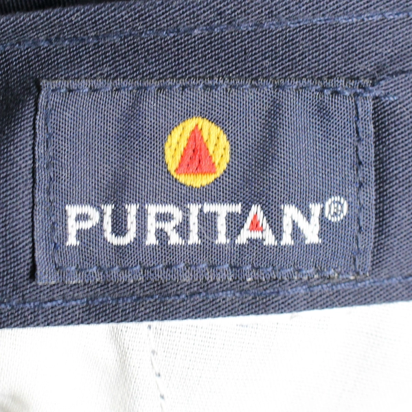 Puritan Brand Navy Blue Double Pleated Dress Pants Men's 32W x32L
