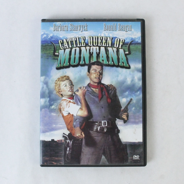 Cattle Queen of Montana Movie DVD 1954 RKO Radio Pictures Ronald Reagan
