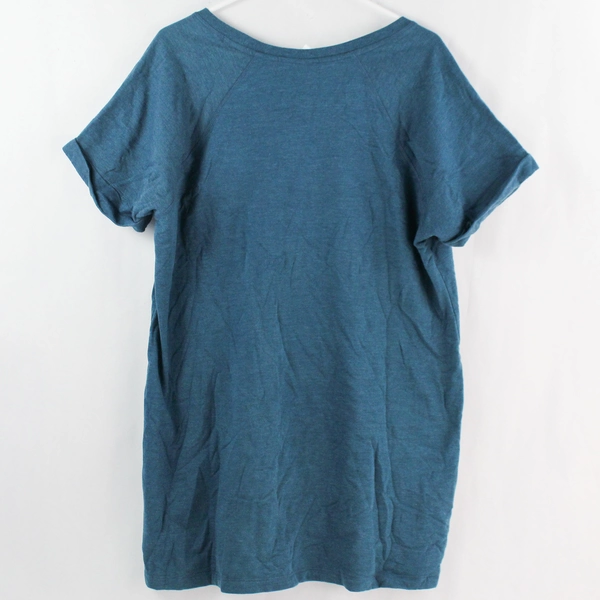Jockey Blue Crew-Neck Short-Sleeved Cotton Blend T-Shirt Men's Size XL