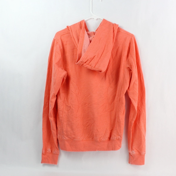 EMI Juneau Alaska Salmon Pink Cotton Blend Hoodie Women's Medium