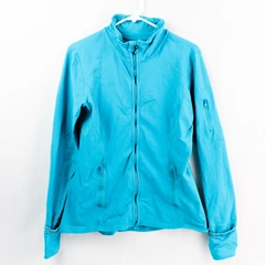 Kirkland Signature Blue Full Zip Activewear Jacket Women's Size Large