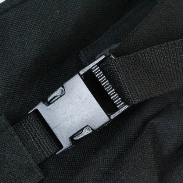 EASTSPORT Black 2 Pocket Fanny Pack Hip Bag Vintage