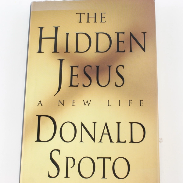 The Hidden Jesus by Donald Spoto Hardcover Book 1989 Good Condition