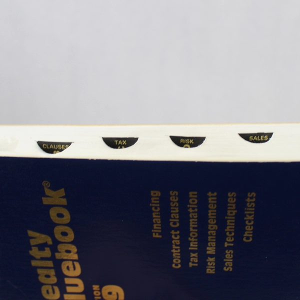 Realty Bluebook Edition 29 Robert de Heer 1993 Softcover Reference Book