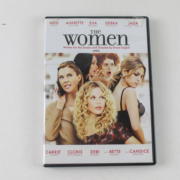 The Women 2008 DVD Meg Ryan Eva Mendes Carrie Fisher Bette Midler