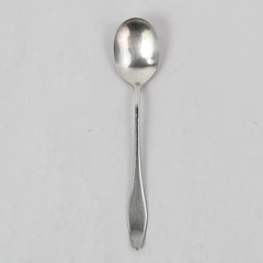 Antique Stratford Silver Plate Co AXI Silverplate Sugar Spoon