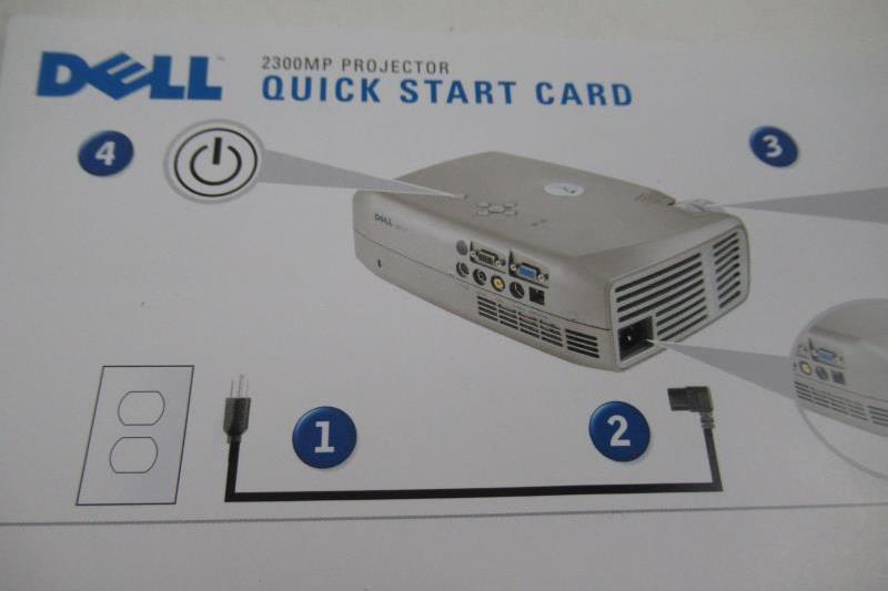 Dell 2300MP Projector Owners Manual and Quick Start Guide