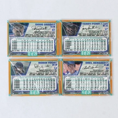 1993 Duracell Baseball Cards 1993 Set 1 Through 4 of 6