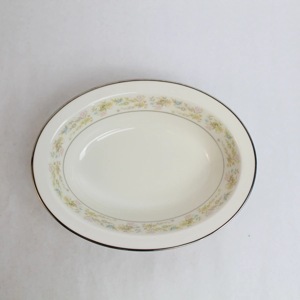 Vintage Noritake China Blossom Time 10" Oval Vegetable Serving Bowl