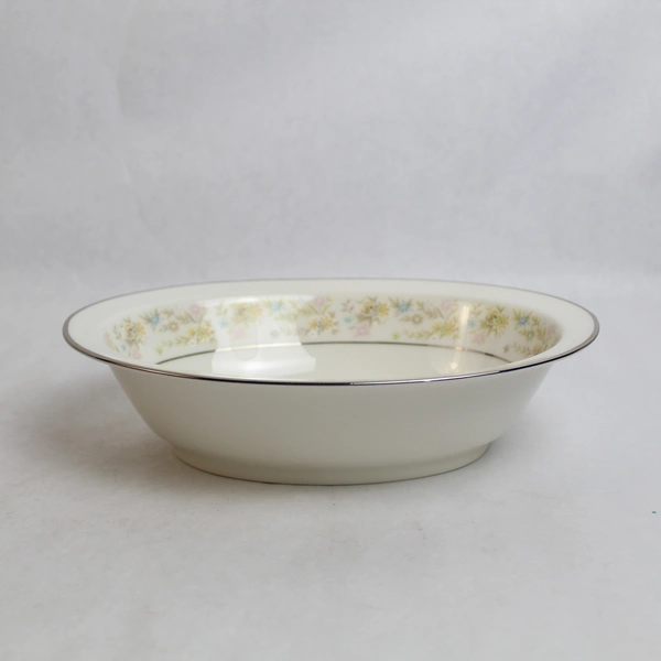 Vintage Noritake China Blossom Time 10" Oval Vegetable Serving Bowl