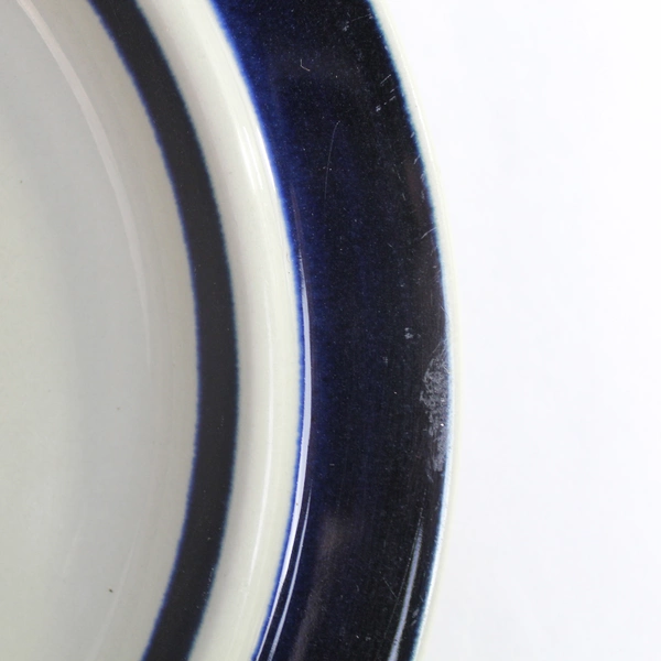 Arabia Finland Anemone Blue 10" Dinner Plate Pre-Owned Single Replacement