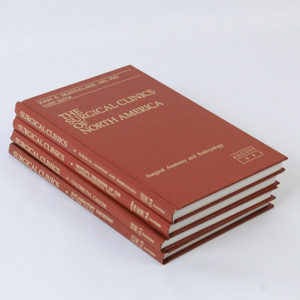 Lot of 4 The Surgical Clinics of North America 1993 Vol 73 Feb Aug Oct Dec