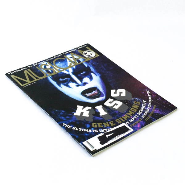 Musician Magazine August 1996 Kiss Gene Simmons The Blue Nile Perry Farrell