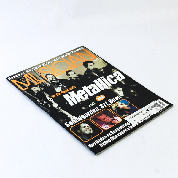 Musician Magazine March 1997 Metallica Soundgarden Ray Davies 311 Bush 
