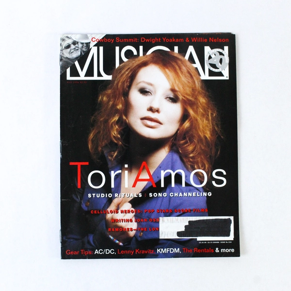 Musician Magazine May 1996 Tori Amos AC/DC Lenny Kravitz Willie Nelson