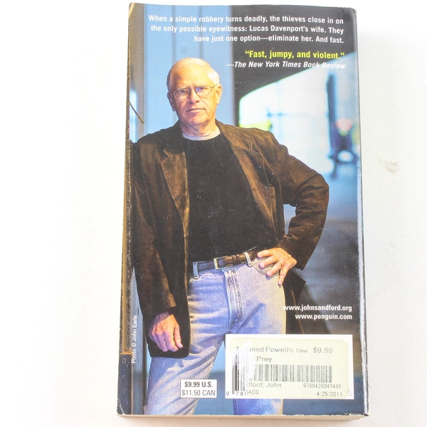 Storm Prey by John Sandford Paperback 2011 Good Condition Thriller Novel