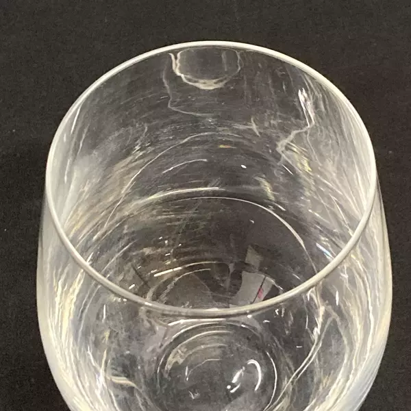 Lot of 4 Stemless Crystal Wine Glasses