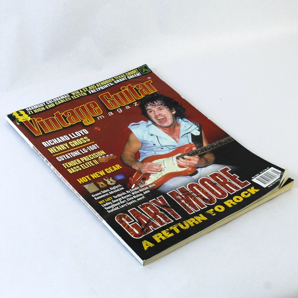 Vintage Guitar Magazine May 2003 Gary Moore Richard Lloyd Henry Gross