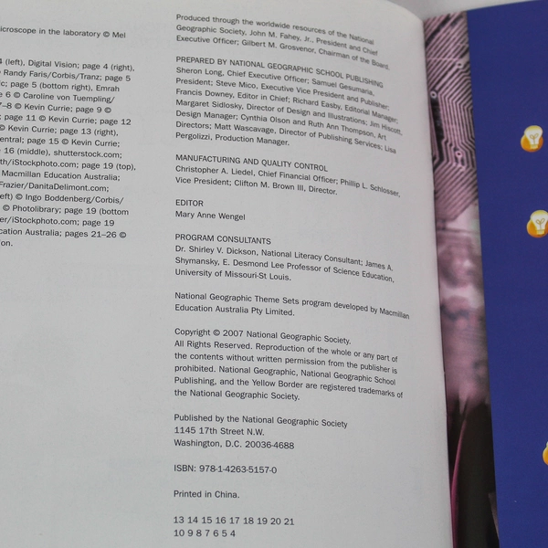 Electricity At School Rita Mullick National Geographic PB 2007 Book