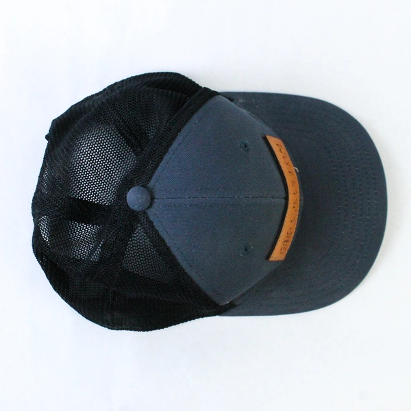 Cristom Vineyards Logo Blue Baseball Cap Black Mesh Back Adjustable Strap