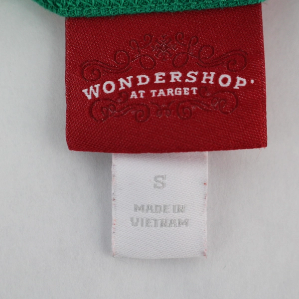 Target Wondershop Striped Long Sleeve Shirt Women's Size Small Christmas