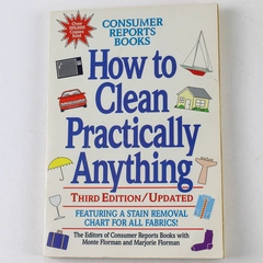 How To Clean Practically Anything Monte & Marjorie Florman Paperback 1993