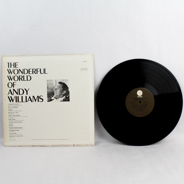 Vintage The Wonderful World of Andy Williams Columbia Limited Edition 12" Vinyl