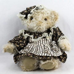 Unbranded Dressed Up Girl Teddy Bear Plush Stuffed Toy 16"
