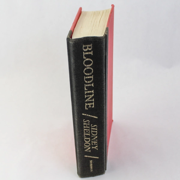 Sidney Sheldon Bloodline 1977 Hardcover Thriller Pre-Owned No Dust Jacket