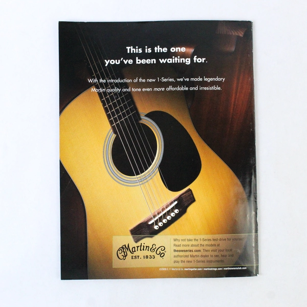 Acoustic Guitar Magazine August 2009 Elvis Costello Fingerstyle Murial Anderson