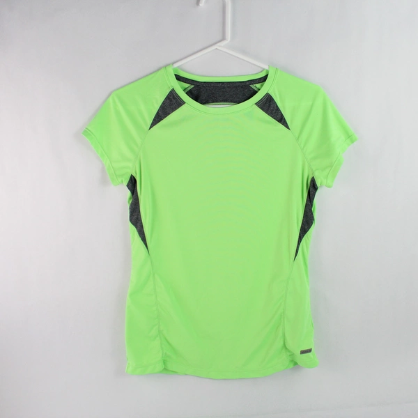 Cascade Sport Speed-Dri Neon Green Athletic T-Shirt Women's Medium