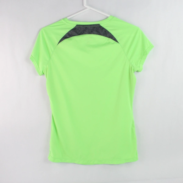 Cascade Sport Speed-Dri Neon Green Athletic T-Shirt Women's Medium