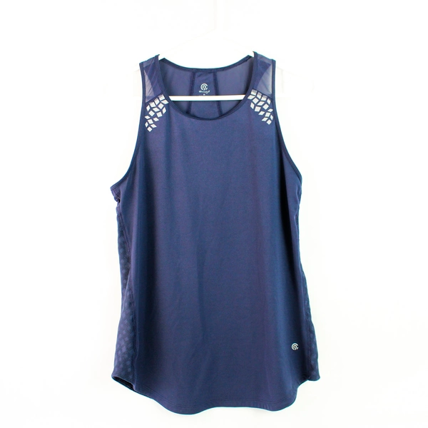 C9 by Champion Navy Blue Athletic Tank Top Women's Size Medium
