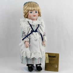Vintage 1989 Seymour Mann Limited Edition Porcelain Collector Doll Gretel 14"