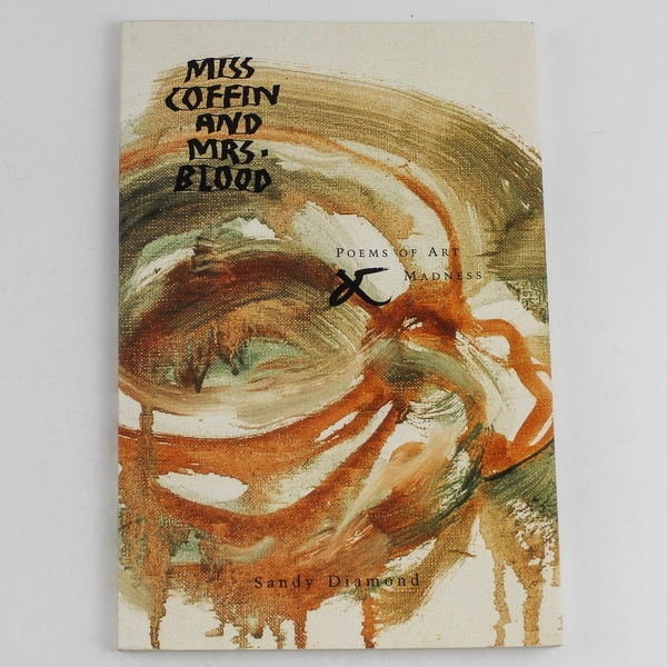 Miss Coffin And Mrs Blood Signed Book by Sandy Diamond 1994 Creative Arts