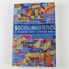 Sociolinguistics A Reader and Coursebook Palgrave Modern Linguistics 1997 PB