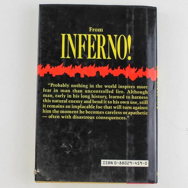 Inferno by Hal Butler Fourteen Tragedies of Our Time Hardcover DJ 1975