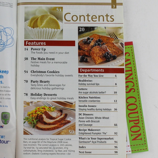 Diabetic Cooking Holiday Desserts Book 15 Power Foods for Special Occasions