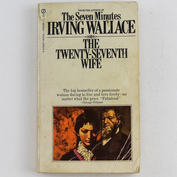 The Twenty-Seventh Wife by Irving Wallace 1961 Signet Paperback Novel