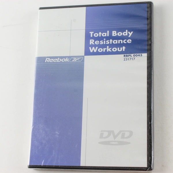 Reebok Total Body Resistance Workout DVD 2005 Sealed Exercise Video