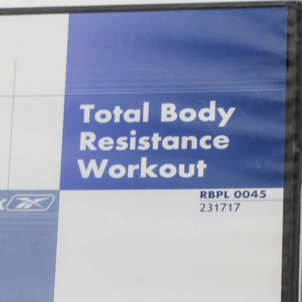 Reebok Total Body Resistance Workout DVD 2005 Sealed Exercise Video